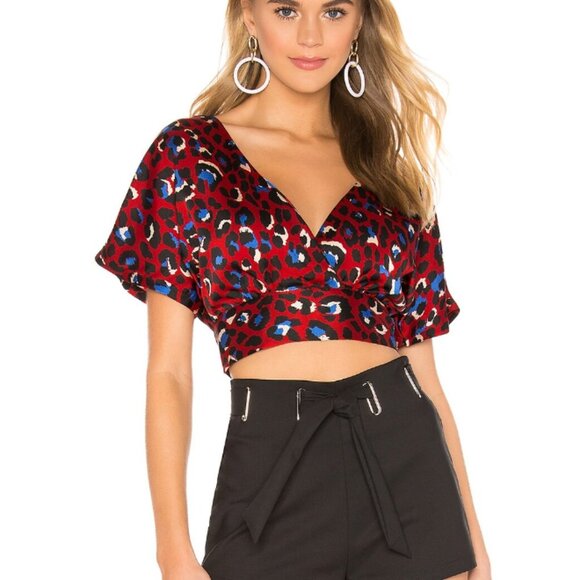 superdown camila tie back top size small - Picture 2 of 8